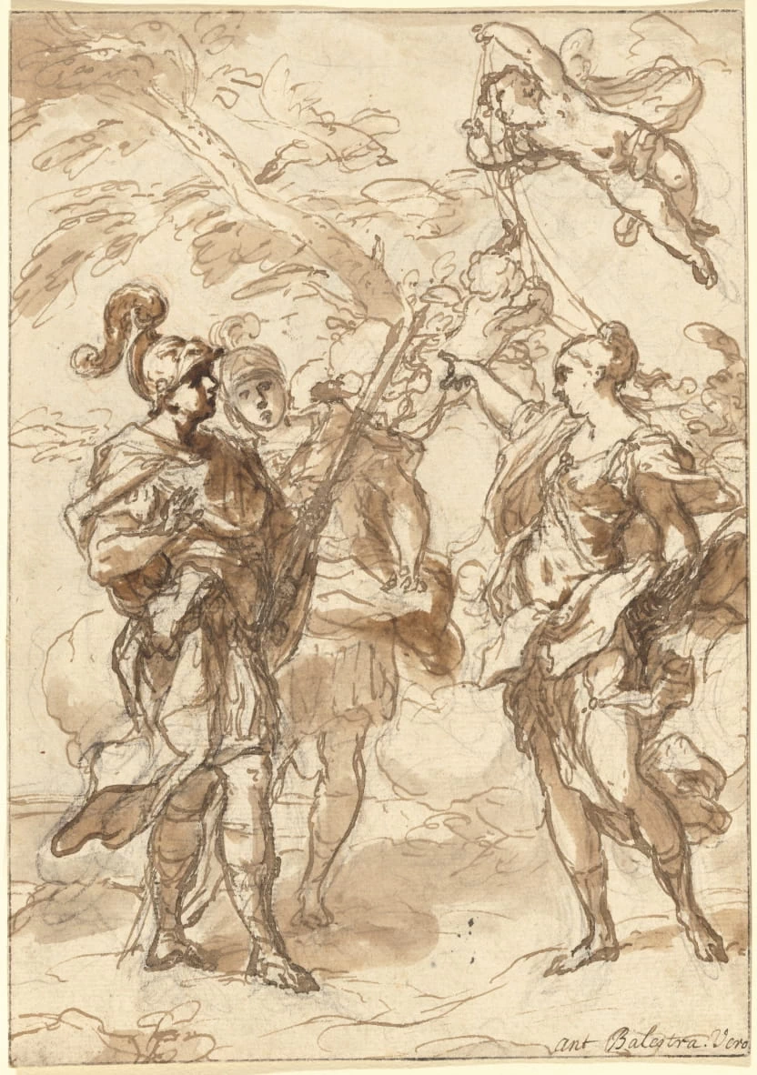 Venere come cacciatrice che appare a Enea e Achate - National Gallery of Art
